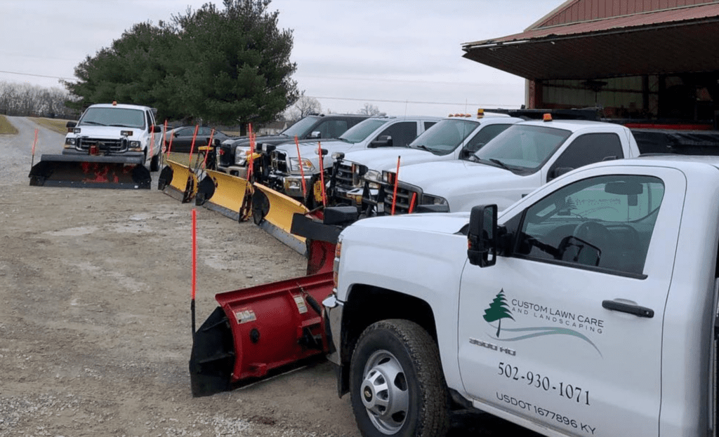 Snow Removal - Custom Lawn Care and Landscaping